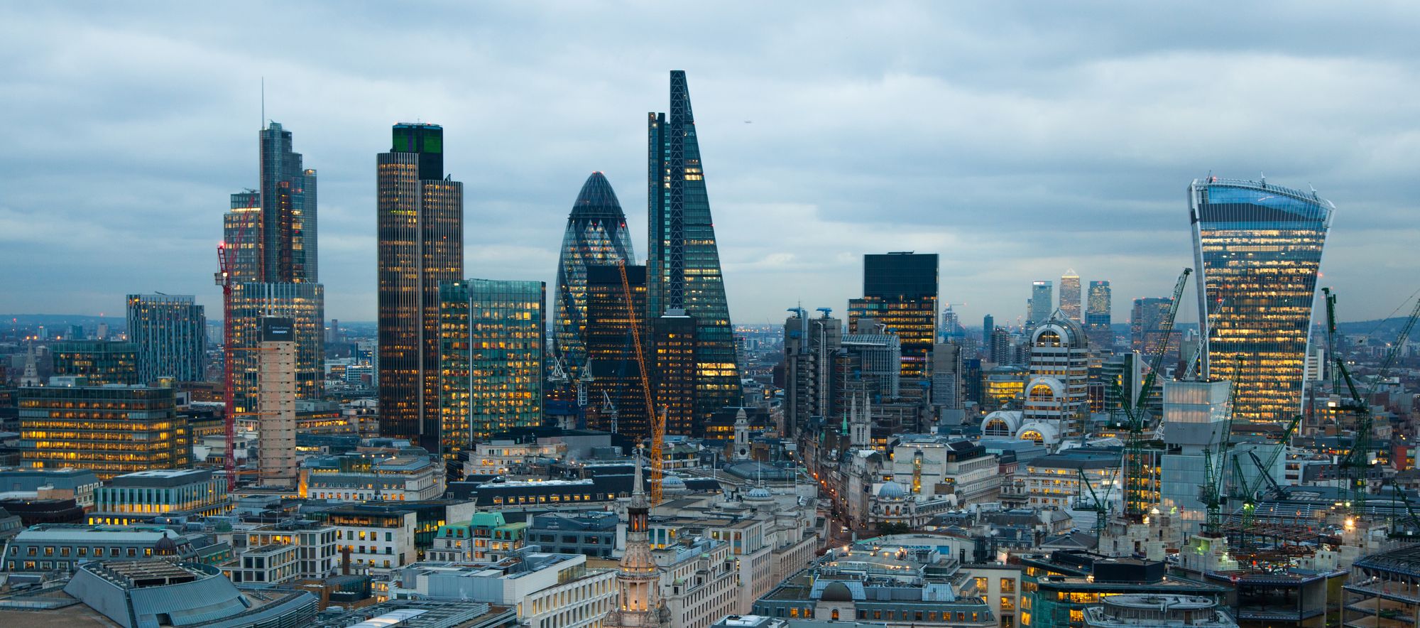 quartier financier de Londres