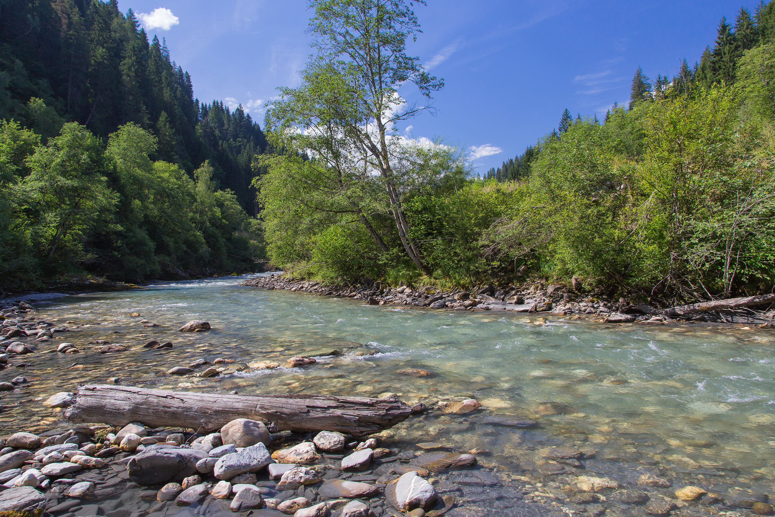 Wertvolle Gewässer in der Schweiz: Glenner