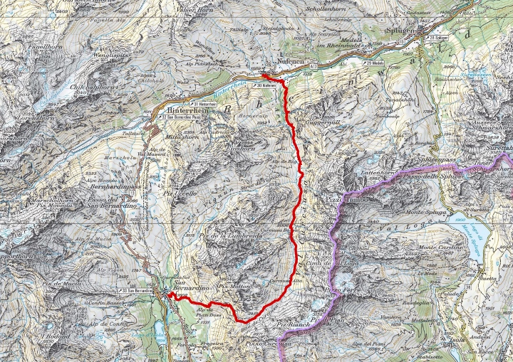 Wandervorschlag Areuabach