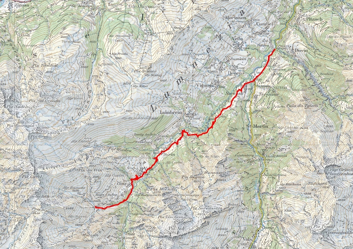 Wandervorschlag Glenner