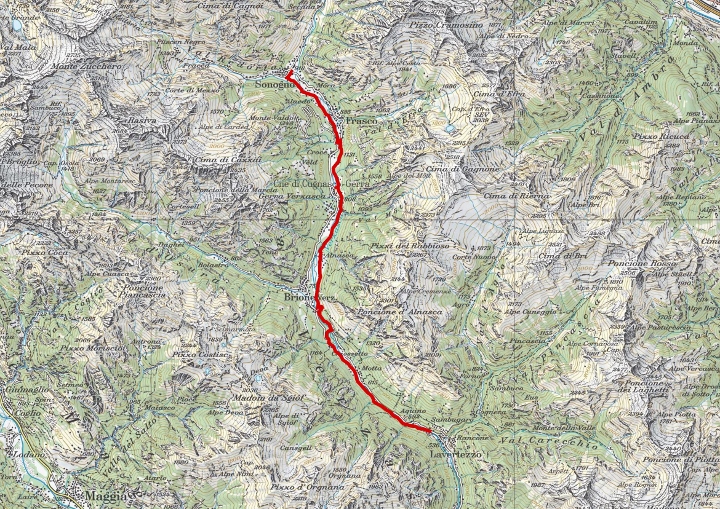 Wandervorschlag Verzasca