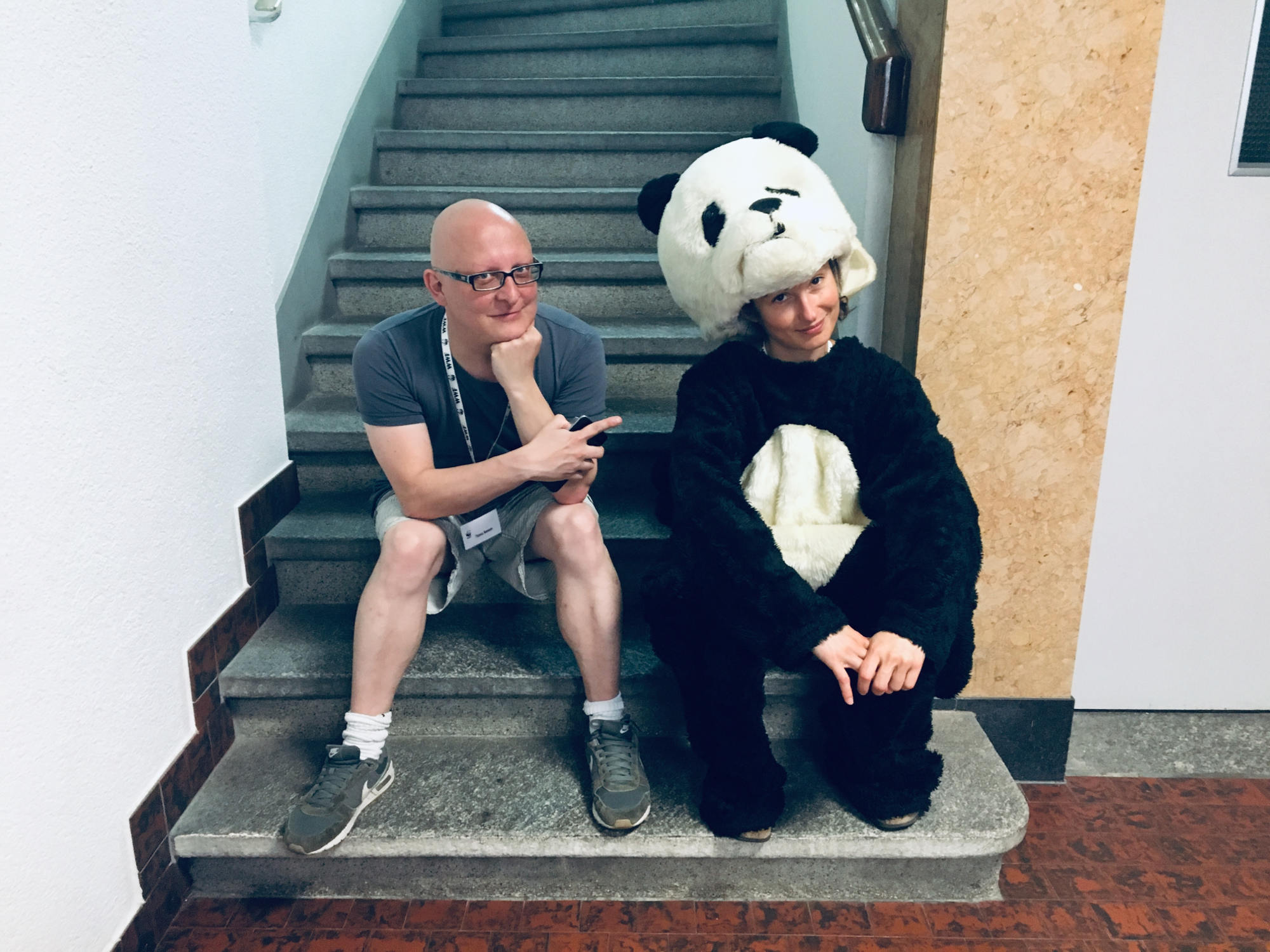 Thomas und Aurore: Die Pandas