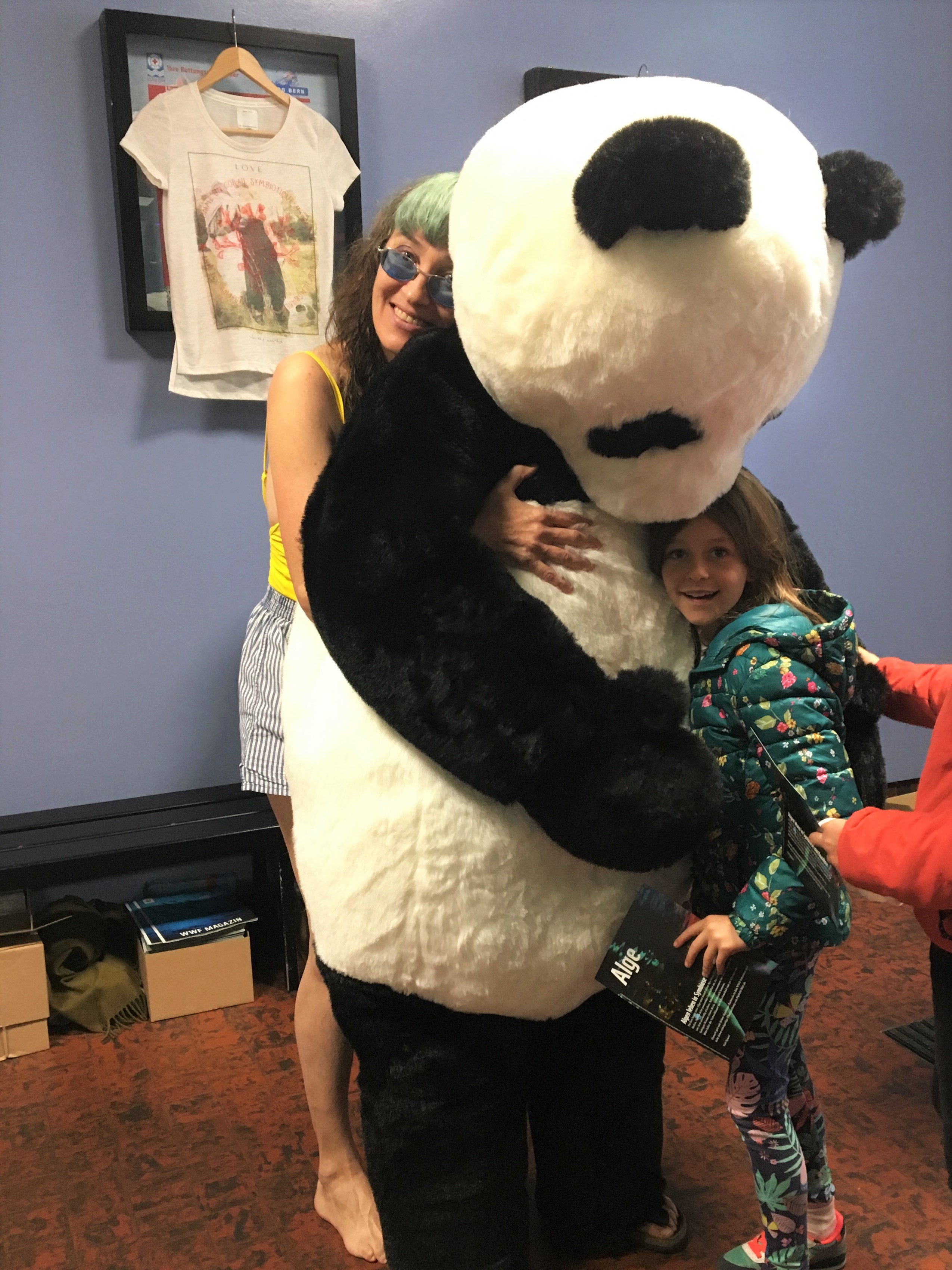 Pipilotti und den Panda