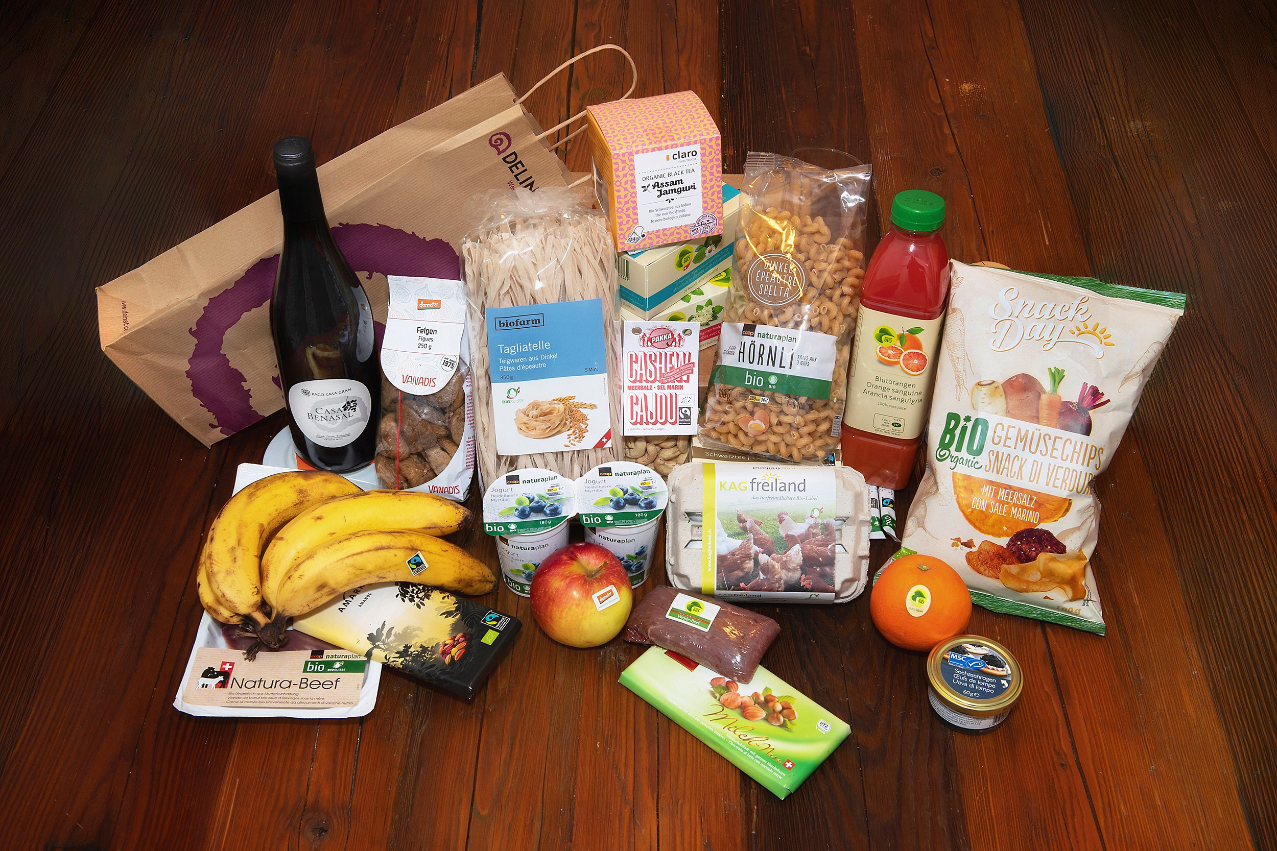 Übersicht Foodlabel