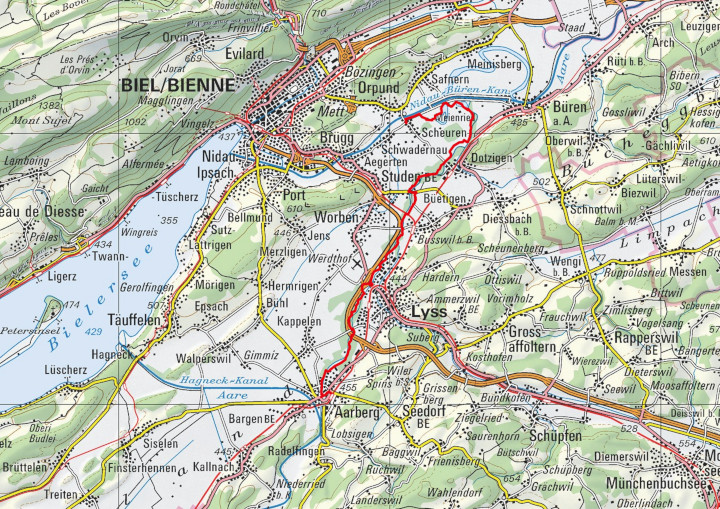Wandervorschlag Alte Aare