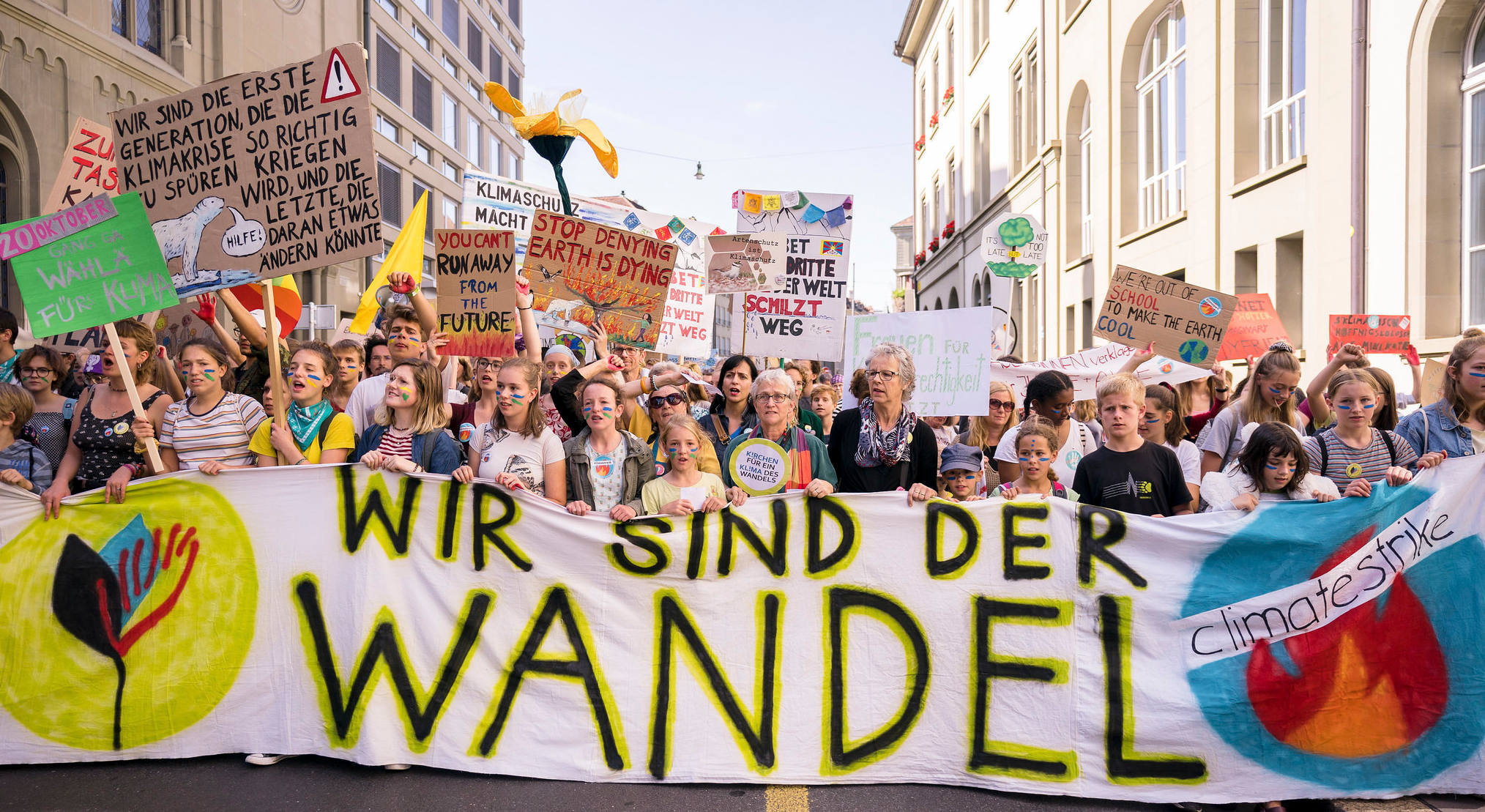Nationale Klimademo in Bern am 28.09,2019