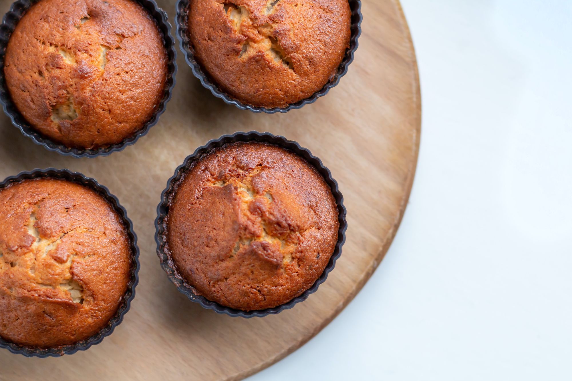 Muffins frisch aus dem Backofen
