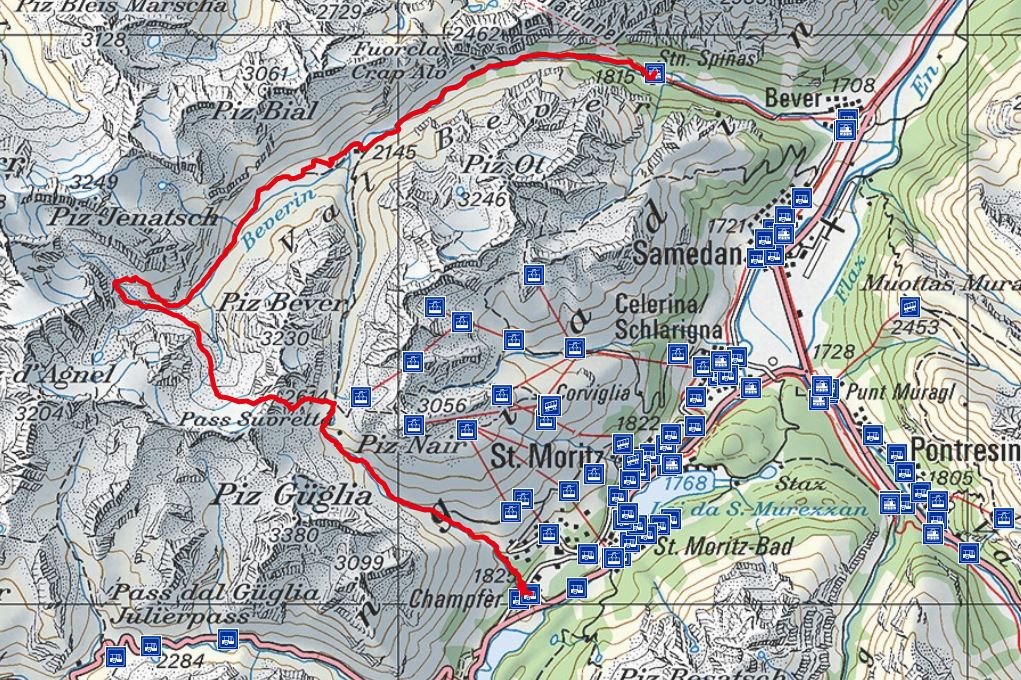Wandervorschlag Beverin