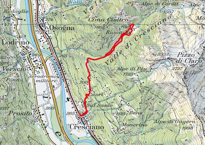 Wandervorschlag Boggera