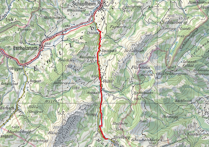 Wandervorschlag Waldemme