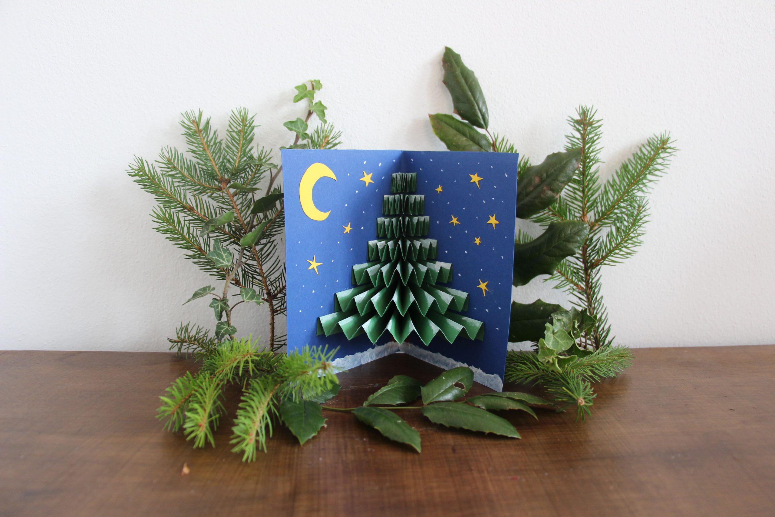 Pop-Up Karte Tannenbaum