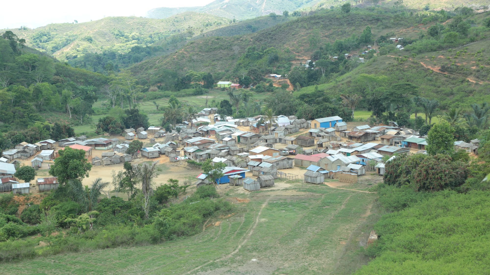 Dorf im nördlichen Madagaskar