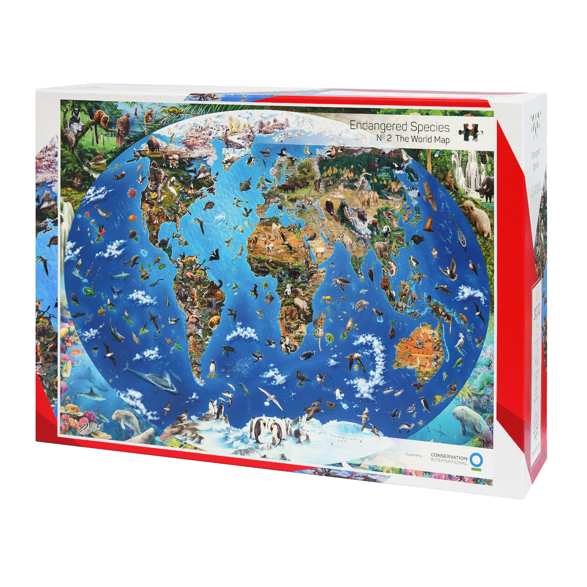 Puzzle «Mappemonde», 3000 pièces