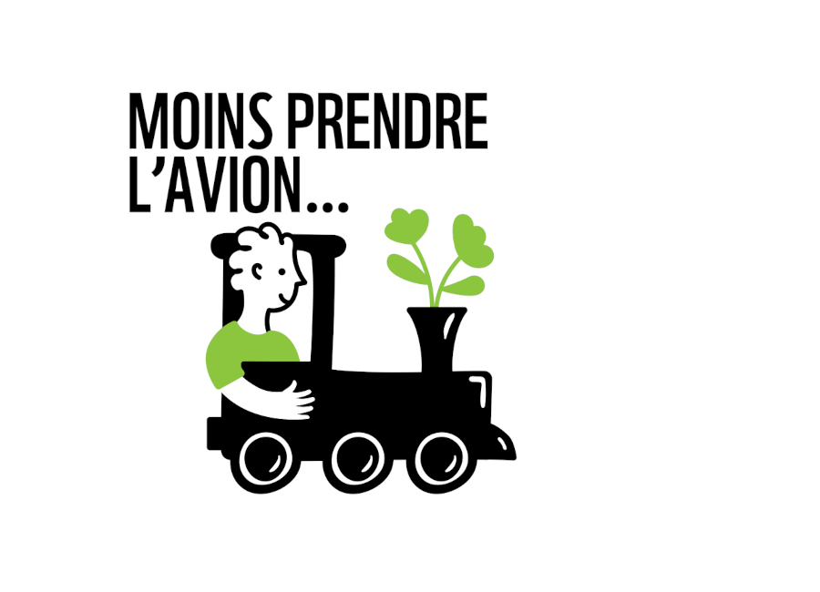 Moins prendre l'avion...