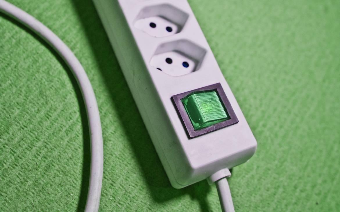 Steckdosenleiste mit On/Off-Switch