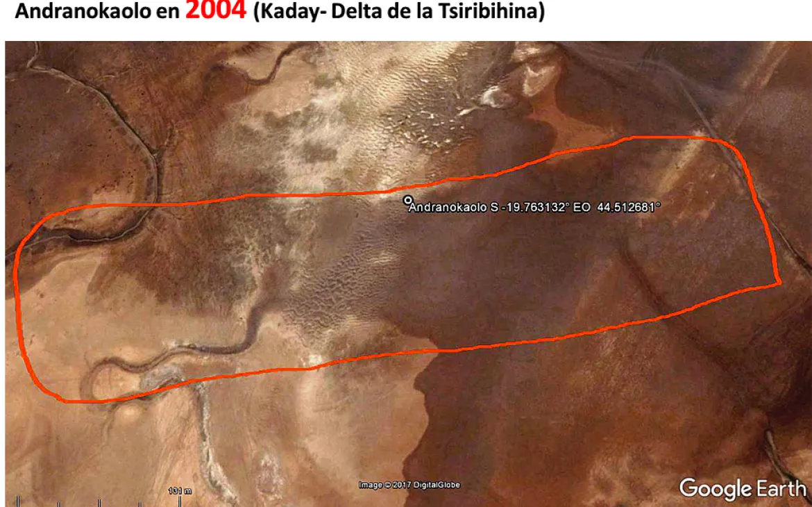 Andranokaolo in Madagaskar im Jahre 2004