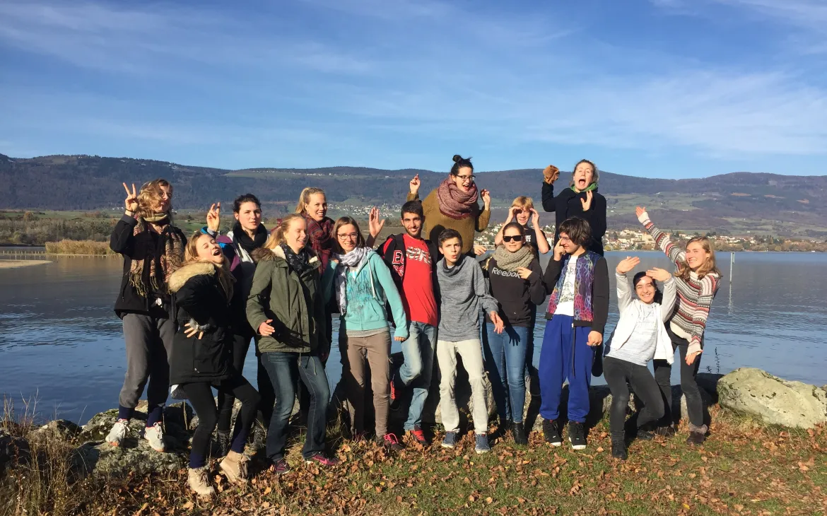 WWF Youth Gruppenbild bei Yverdon