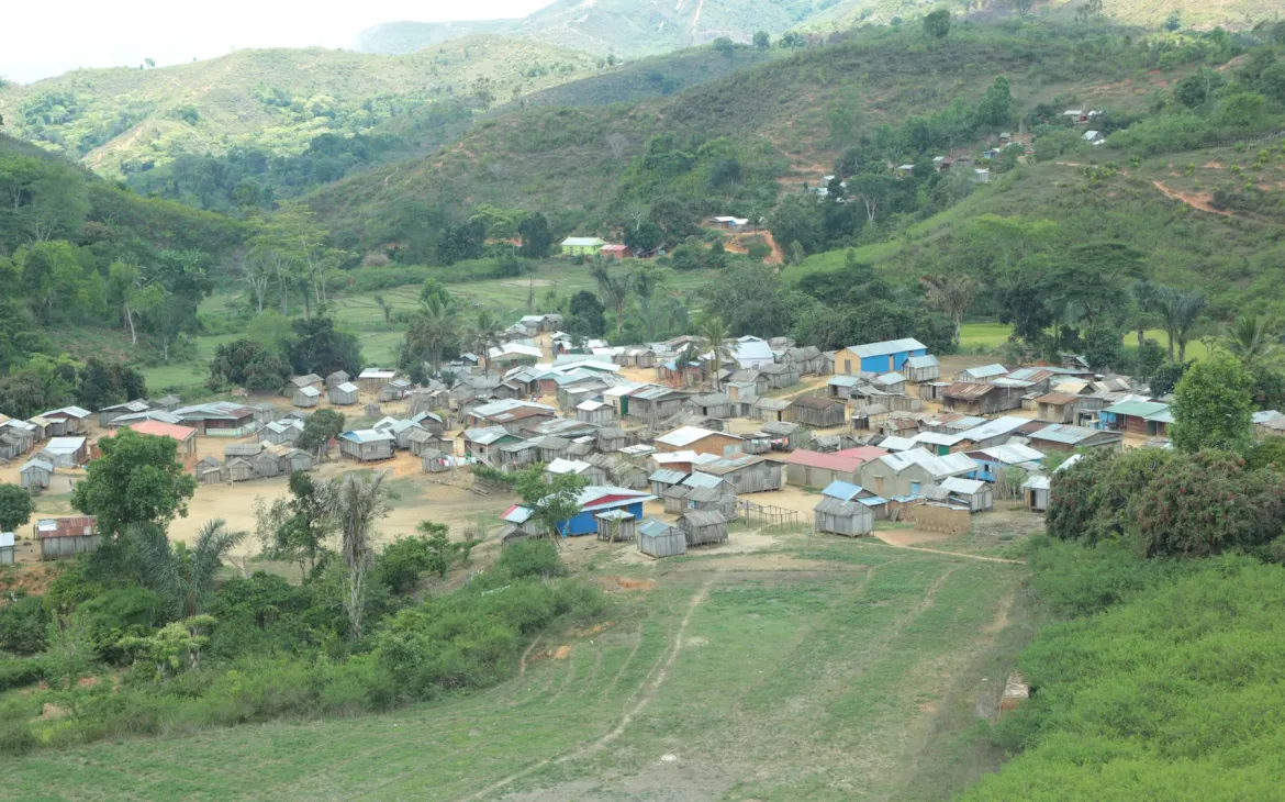 Dorf im nördlichen Madagaskar