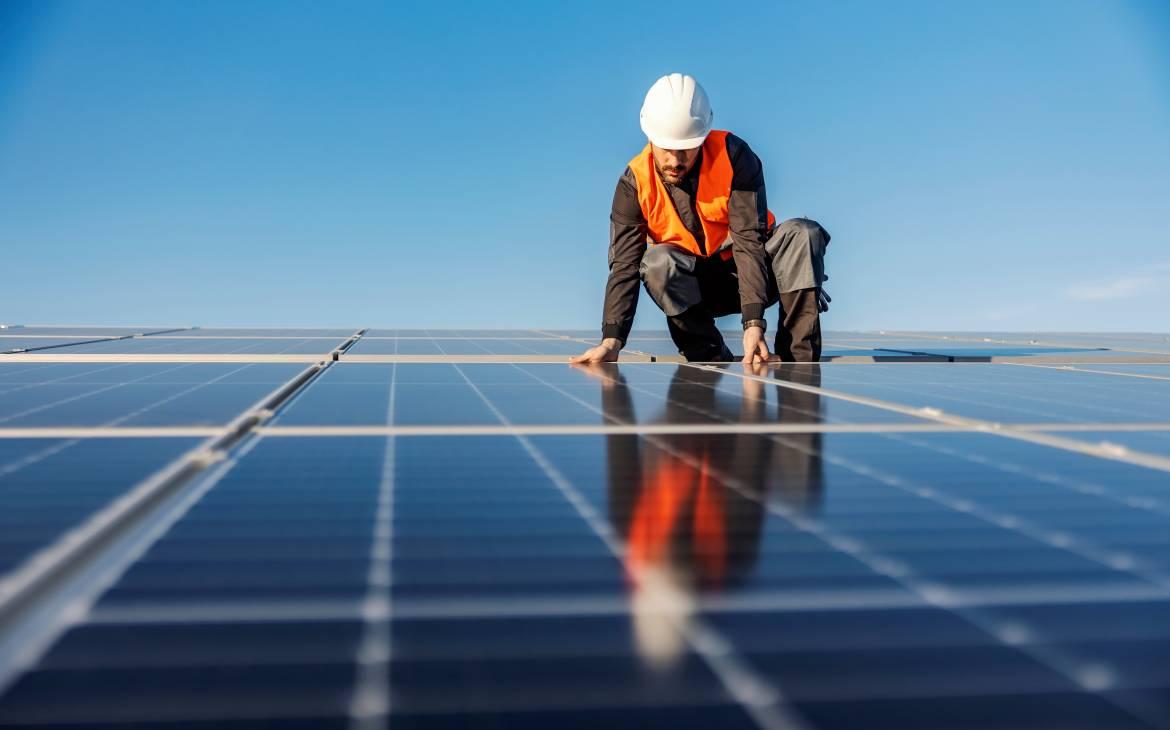 Solar auf dem Dach