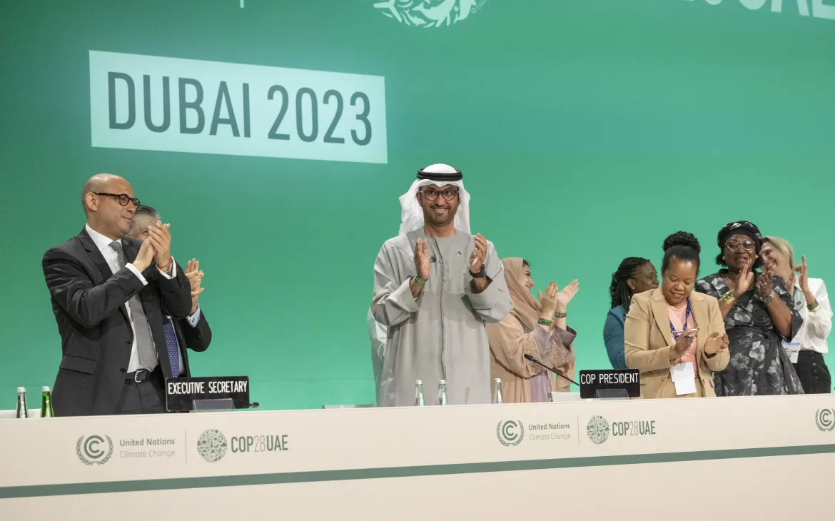 Abschluss der Weltklimakonferenz COP28 in Dubai