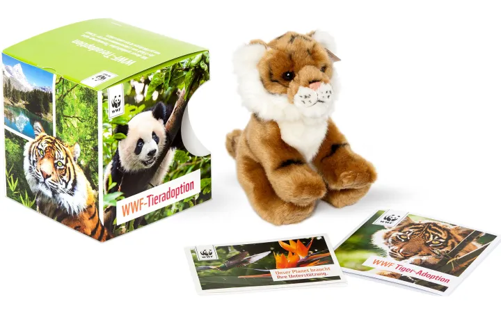 pacchetto di adozione della tigre del WWF Svizzera