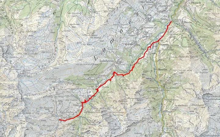 Wandervorschlag Glenner