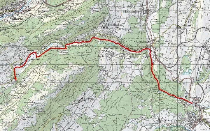 Wandervorschlag Nozon