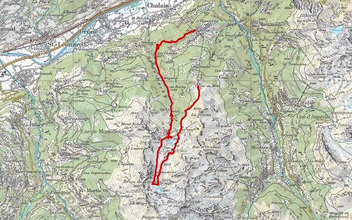 Wandervorschlag Rèche