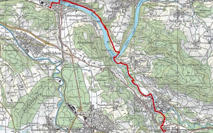 Wandervorschlag Töss