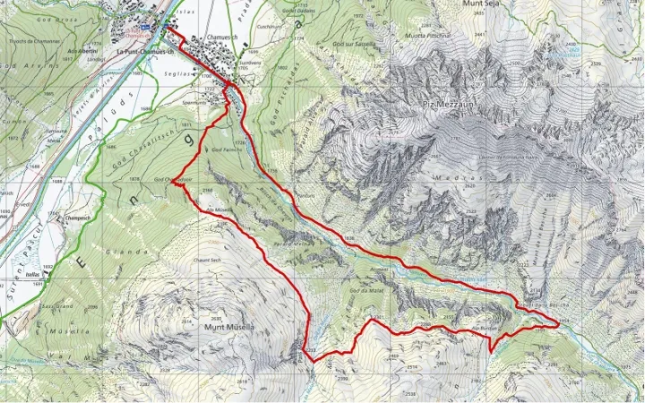 Wandervorschlag Chamuera