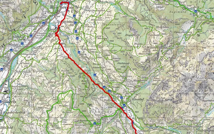 Wandervorschlag Chiene