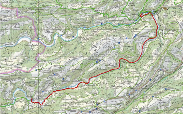 Wandervorschlag Doubs