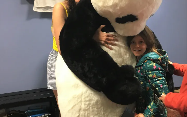 Pipilotti und den Panda