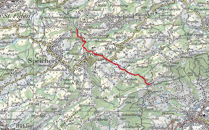 Wandervorschlag Goldach