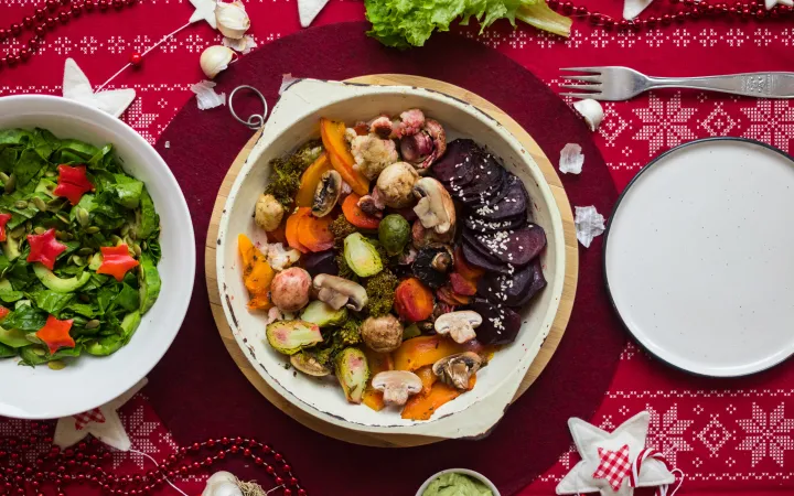 Veganes Weihnachtsessen