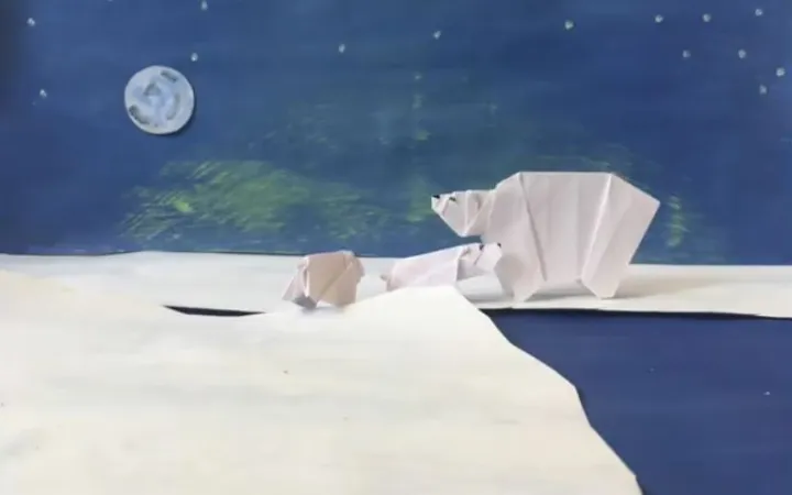 Stop-Motion-Trickfilm "Eisbären-Geschichte"