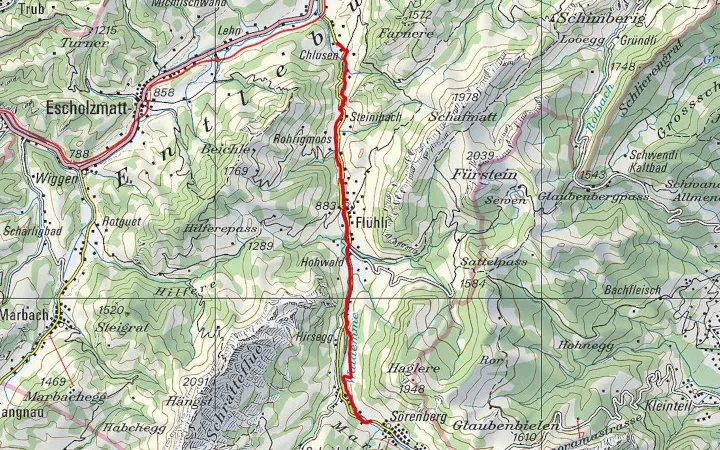 Wandervorschlag Waldemme