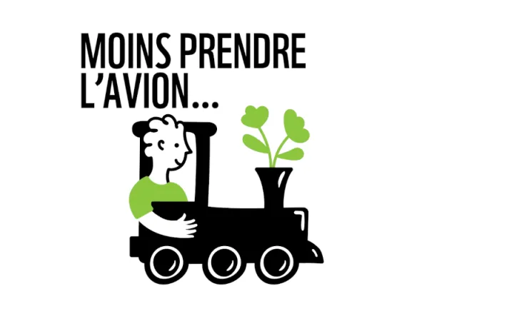 Moins prendre l'avion...