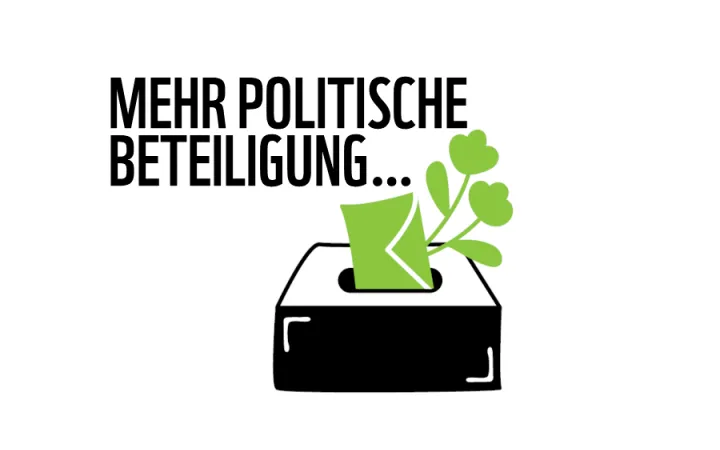 Mehr politische Beteiligung...