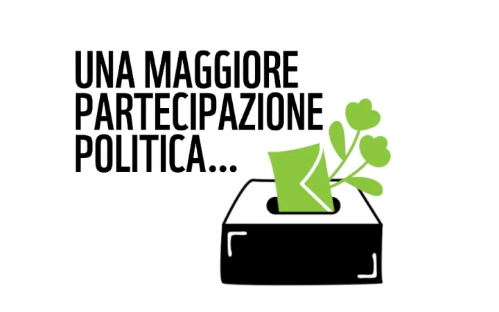Una maggiore partecipazione politica...