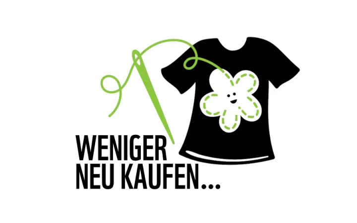 Weniger neu kaufen...