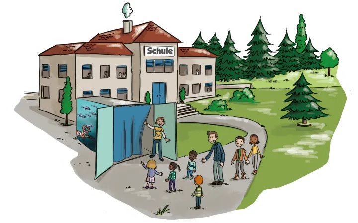 Illustrierte Schule