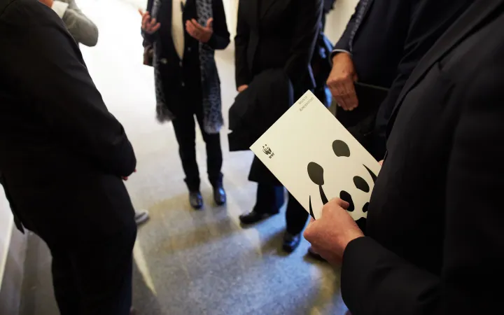 WWF Lobby Tag in Washington