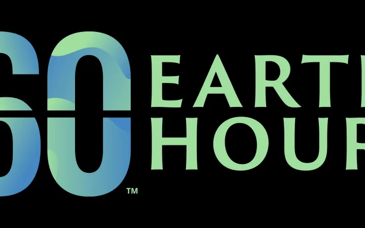 Earth Hour Logo horizontal transparent