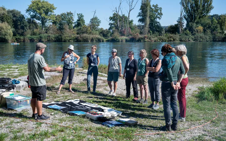 Lehrpersonen beim Workshop