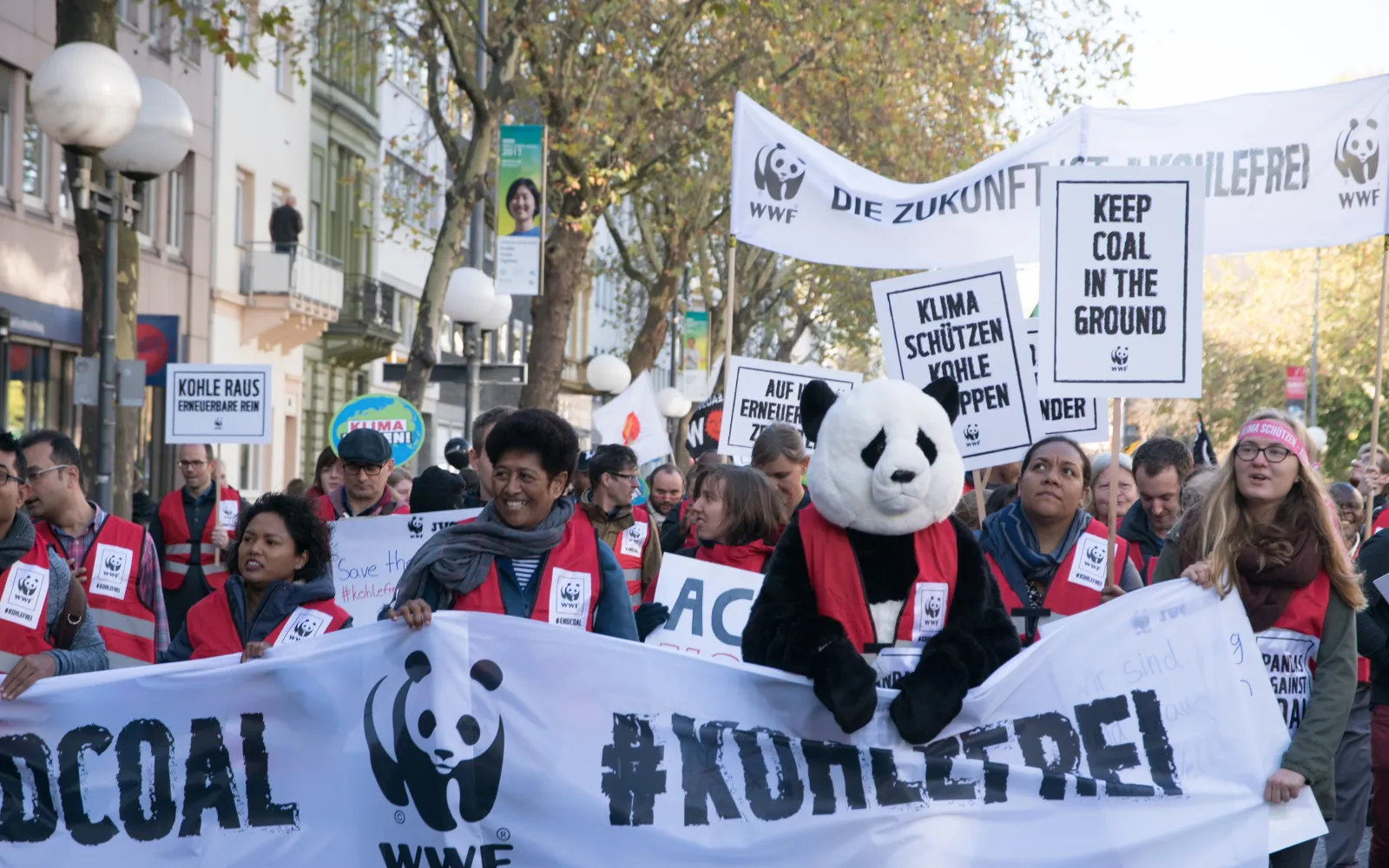 WWF Climate marzo a Bonn alla COP23 nel 2017