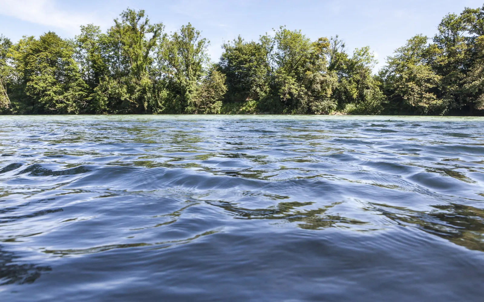 Schweizer Fluss Reuss