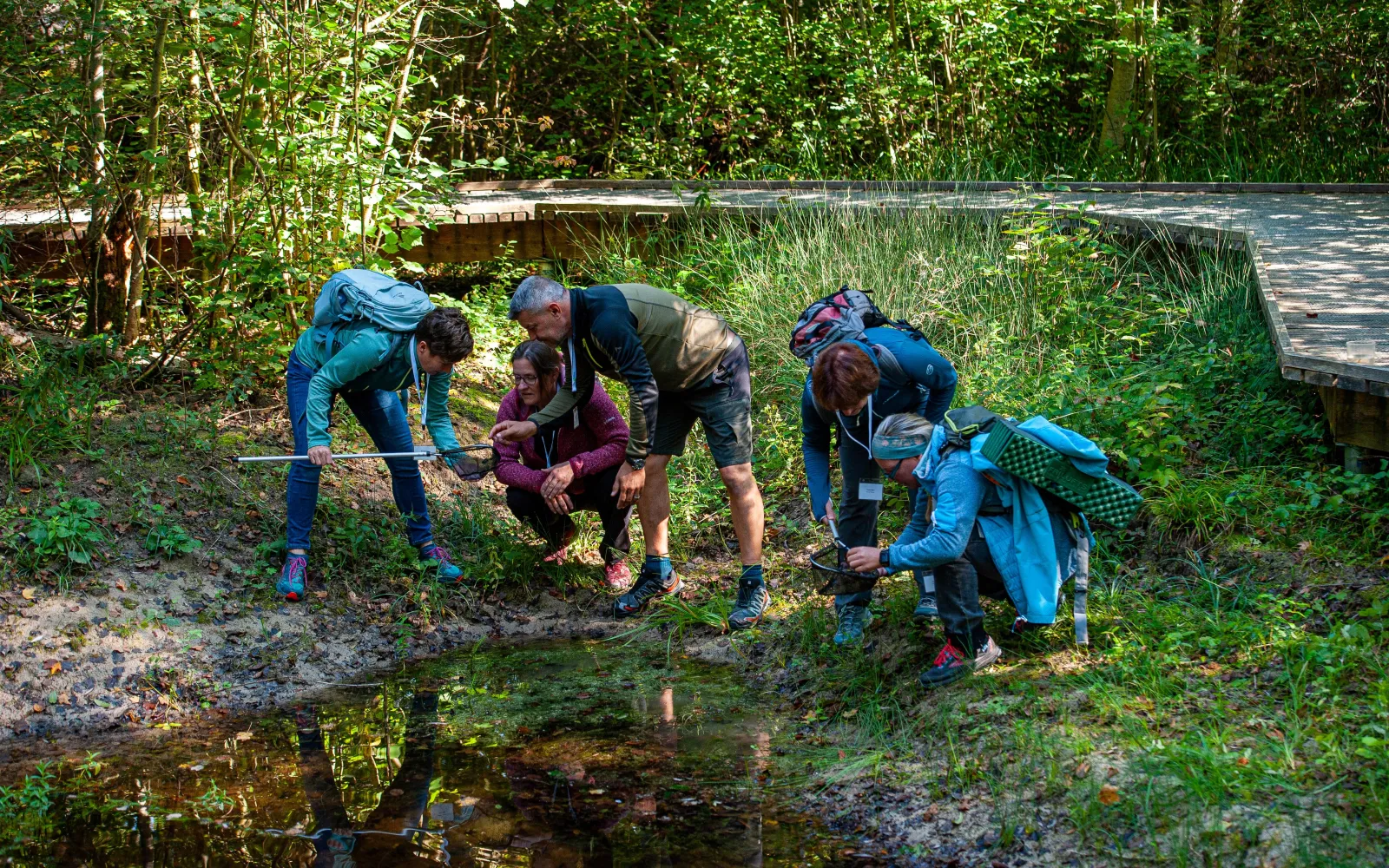 Lehrer beim Lehrerworkshop