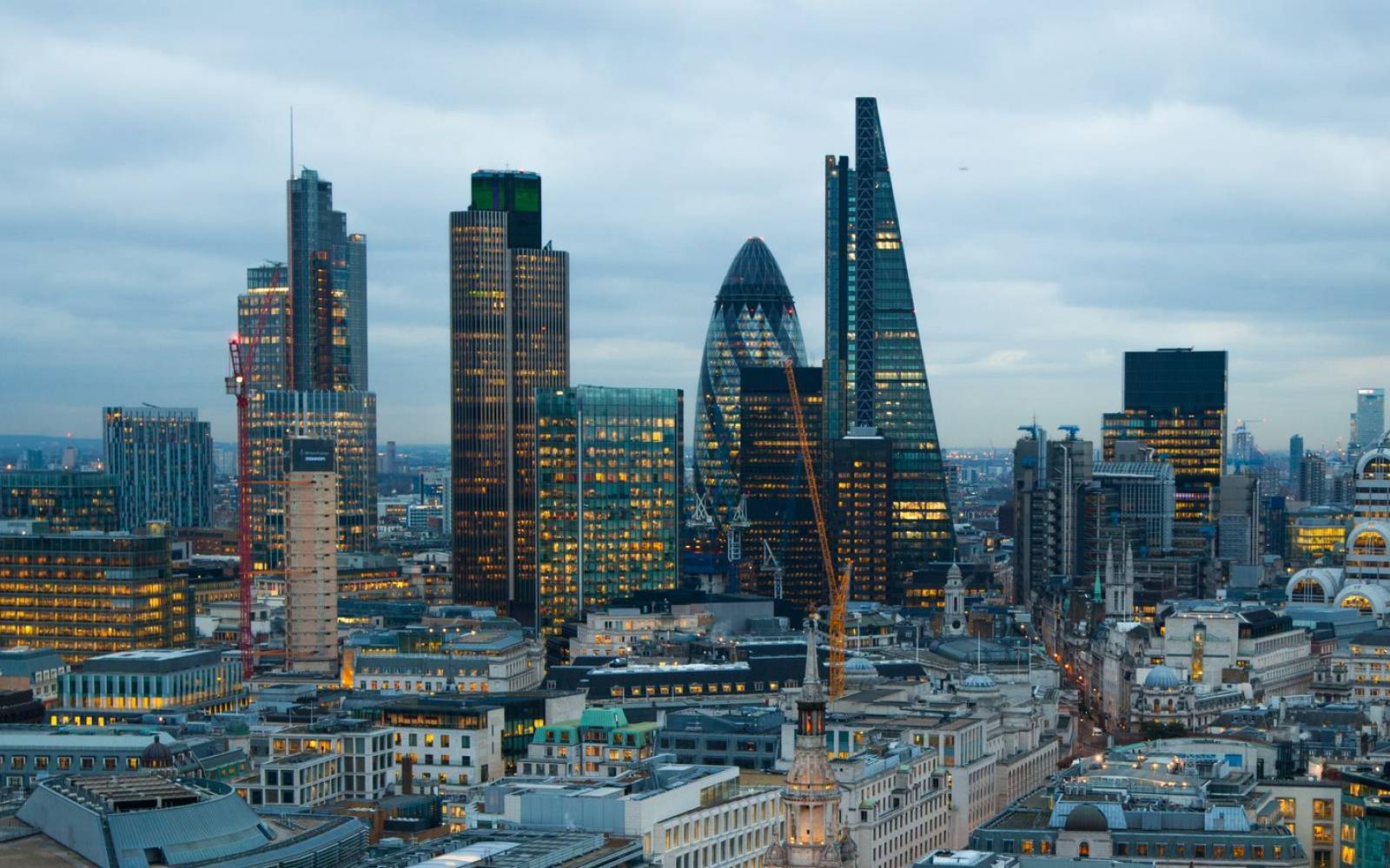 quartier financier de Londres