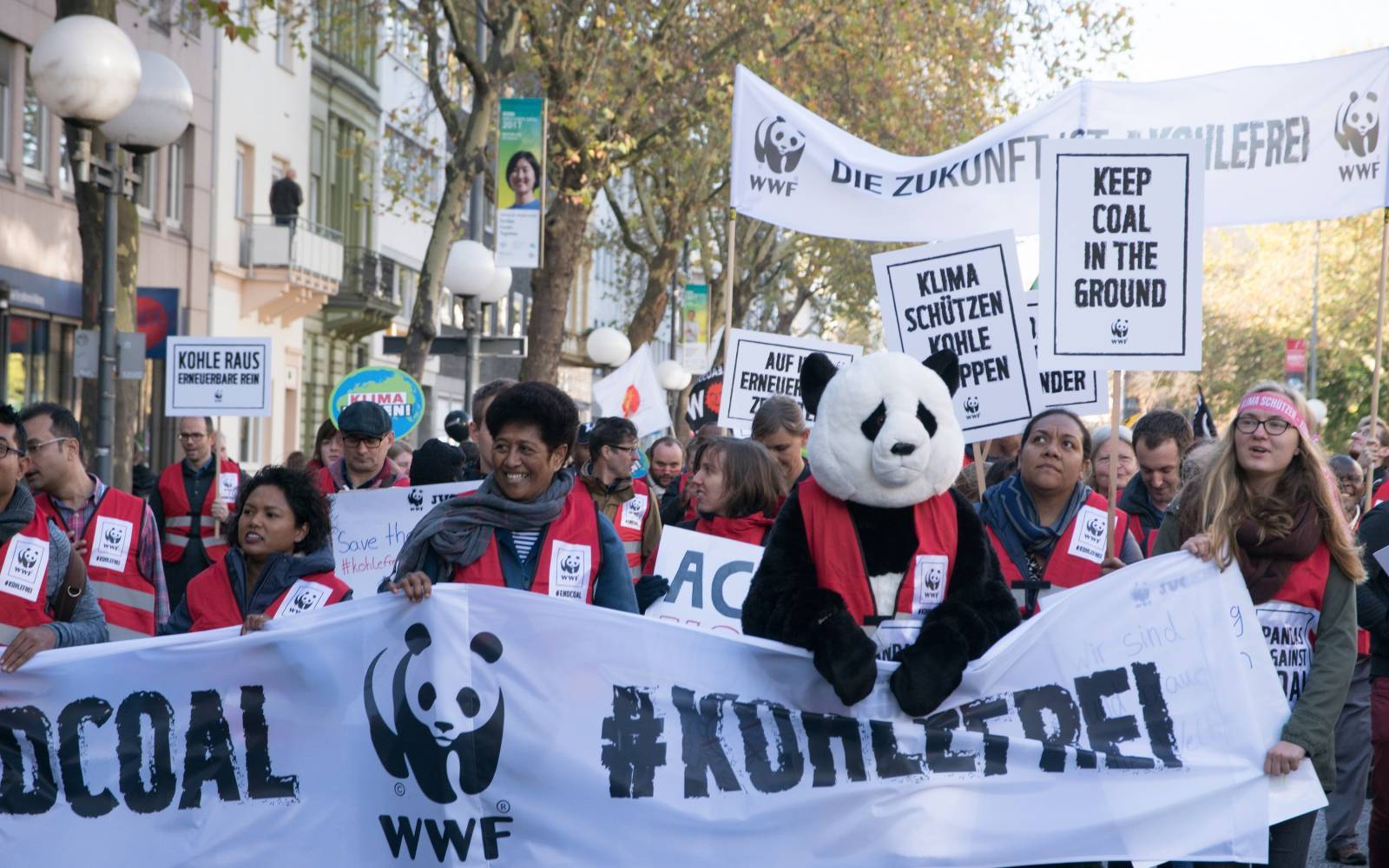 WWF at Climate March in Bonn at COP23 2017